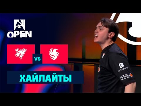 Видео: [ХАЙЛАЙТЫ] VIRTUS PRO vs FALCONS | BLAST Open Lisbon 2025 - Групповой этап
