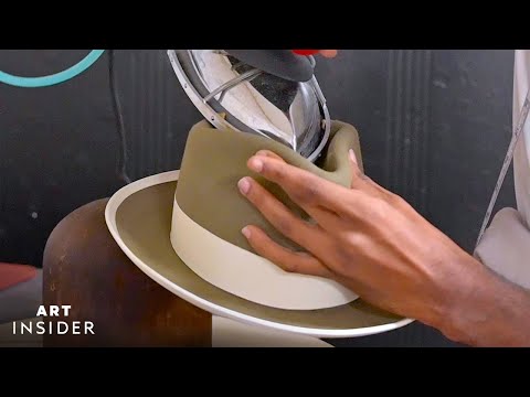 Видео: Пошаговое изготовление шляпы на заказ