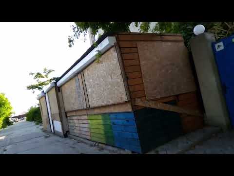 Видео: железный Порт улица Центральная, 2 гуся и дальше к морю