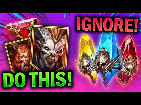 Видео: ВСЕМ НУЖНО СДЕЛАТЬ ЭТО СЕЙЧАС в Raid Shadow Legends — Самый важный совет №1