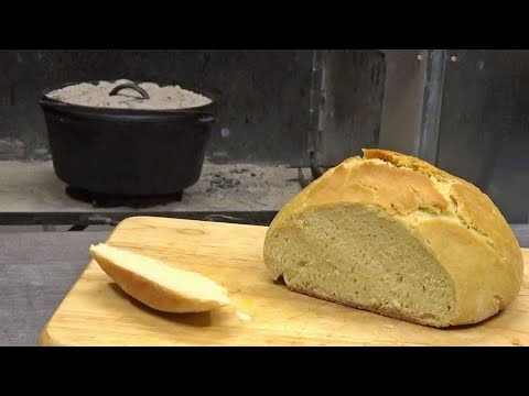 Видео: ХЛЕБ ВЫЖИВАНИЯ БЕЗДРОЖЖЕВАЯ ВЕРСИЯ В ГОЛЛАНДСКОЙ ДУХОВКЕ