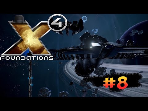 Видео: X4 Foundations | Пытаюсь наладить торговлю #8