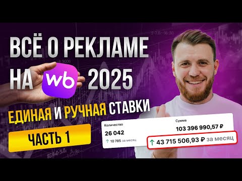 Видео: Как работает РЕКЛАМА на Wildberries? Как сейчас продвигать товары на ВБ? Часть 1