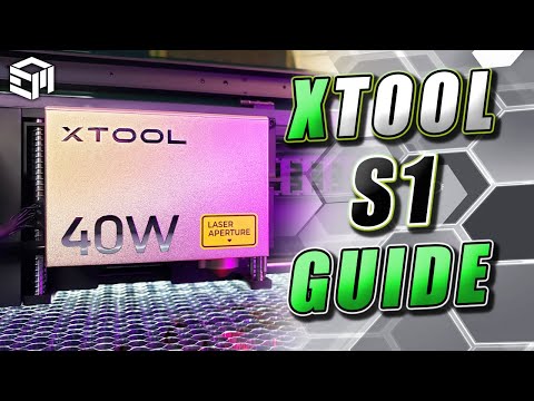 Видео: Подробный обзор и руководство по настройке XTool S1, настройки материалов, обновления, приспособл...