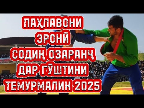 Видео: Паҳлавони эронӣ Содиқ Озаранҷ дар гӯштини Темурмалик майдона девона кард! Чӣ гуна?