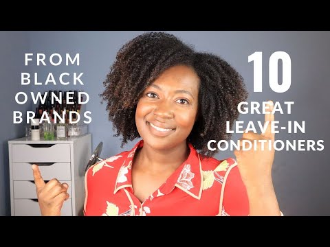 Видео: 10 несмываемых кондиционеров от брендов, принадлежащих афроамериканцам | Купить Black Series — На...