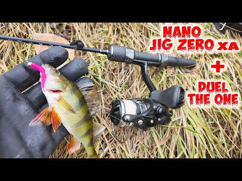 Видео: Mifine Nano Jig Zero и Duel The One Hardcore PE #0,2. Мормышинг на окуня перед ледоставом.