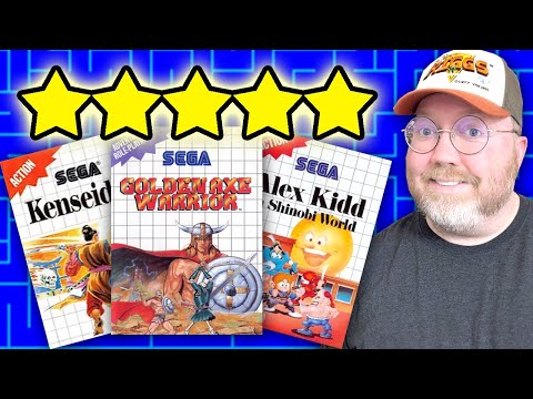 Видео: Каждая 5-звездочная игра на Sega Master System