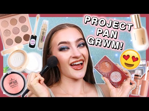 Видео: Project Pan Get Ready With Me! (промываем палитру, вращая проектную палитру, 10 применений)