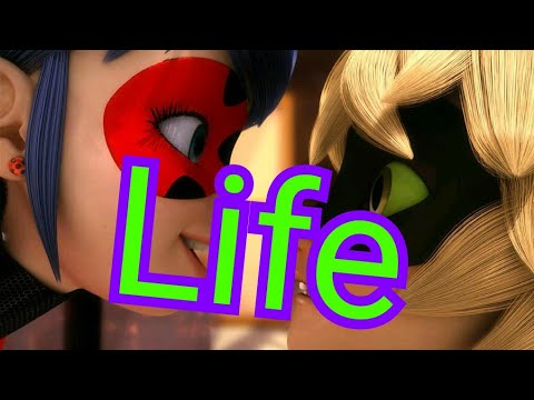 Видео: Клип Леди Баг и Кот Нуар - Life