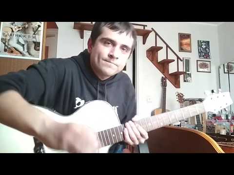 Видео: КИНО ТРОЛЛЕЙБУС  (cover) washburn ea40 1988