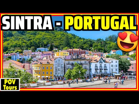 Видео: Синтра, Португалия 😍 Настоящий сказочный город недалеко от Лиссабона! Прогулочный тур