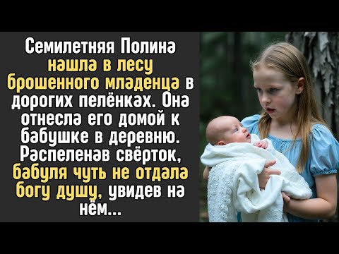 Видео: 7 летняя сиротка, увидела как богач оставляет в глухом лесу под елью свёрток