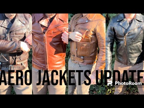 Видео: ОБНОВЛЕНИЕ ПО ВСЕМ МОИМ КОЖАНЫМ КУРТКАМ!!!! (Aero Leather Ridley/ Hooch Hauler и Double Helix DEV...