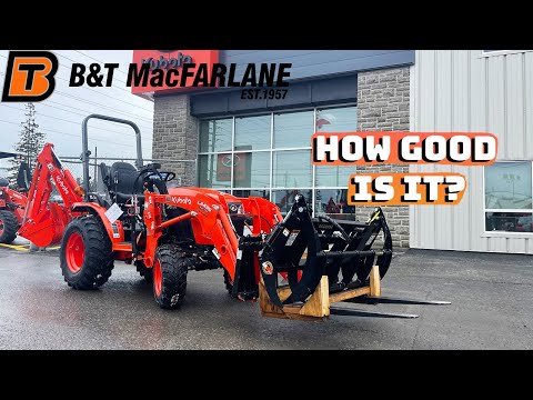 Видео: Обзор Kubota B2601 | Почему вам стоит его приобрести