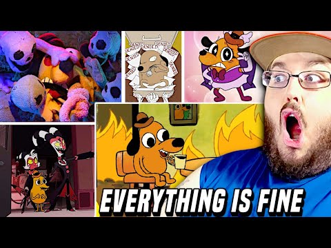 Видео: The Living Tombstone - "Everything Is Fine (Remix)" РЕАКЦИЯ!!!