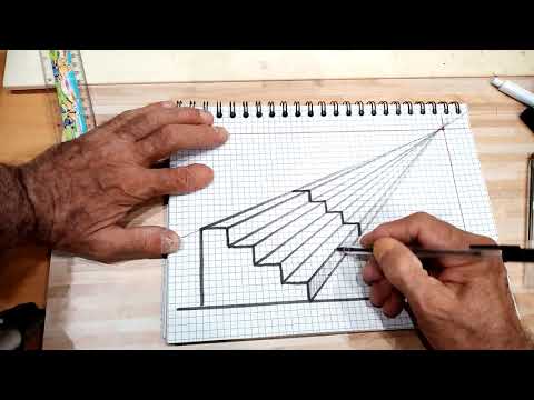 Видео: Урок 2 Рисуване на стълбище