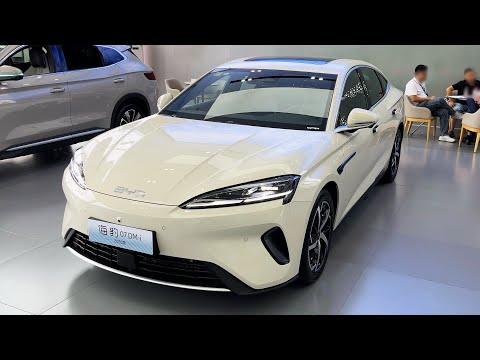 Видео: Интерьер и экстерьер BYD Seal 07 DM-i PHEV 2026 года в деталях 4K