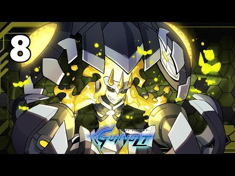 Видео: Azure Striker Gunvolt Прохождение на русском #8 Лаборатория Сумераги