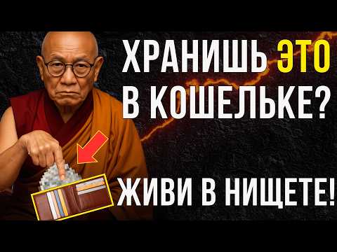 Видео: Выбрось ЭТО из кошелька — иначе будешь БЕДНЫМ всю жизнь!
