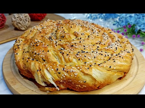 Видео: ХРУСТЯЩАЯ вертута с кунжутом - тесто просто ЧУДО!!!