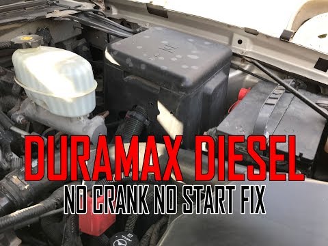 Видео: Duramax Diesel НЕТ пускового механизма НЕТ ИСПРАВЛЕНИЕ проблемы