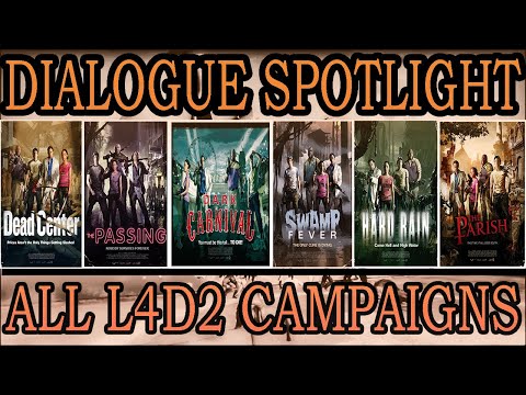 Видео: В центре внимания диалоги | Все кампании Left 4 Dead 2