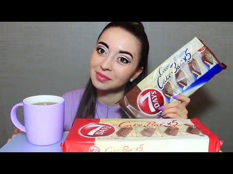 Видео: 10 МОЛОЧНЫХ ЛОМТИКОВ 7DAYS / MUKBANG asmr / Ayka Emilly
