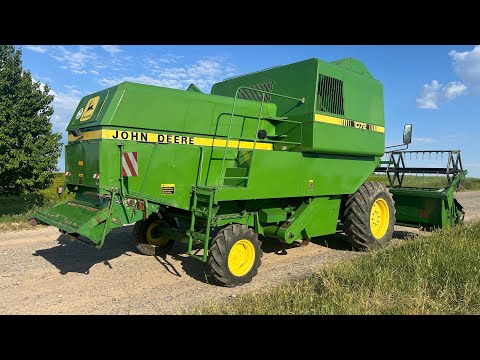 Видео: John Deere 1072 з Німеччини , жатка 4,25м , в ідеальному стані