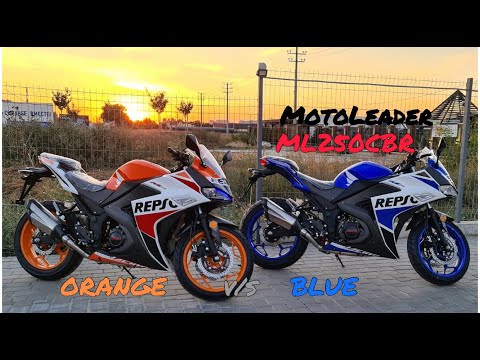 Видео: Лучший Cпортбайк LONCIN-REPSOL 250куб. по лицензии Honda CBR 2021, tm ''Moto-Leader" ML250CBR