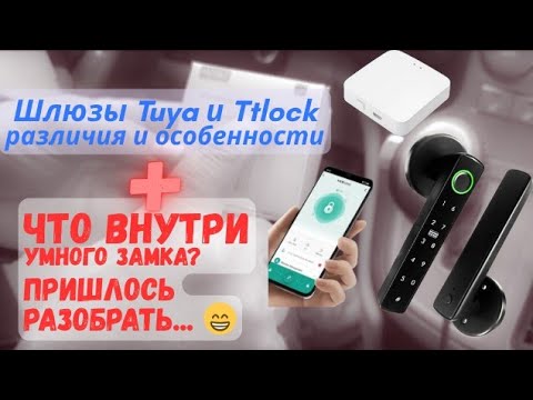 Видео: Часть 2. Шлюзы Tuya и Ttlock для "Умного замка". Разобрали умный замок Tuya. 