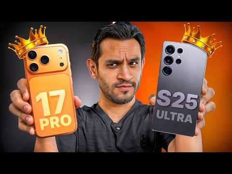 Видео: iPhone 17 Pro против Galaxy S25 Ultra — ПРАВДА, которую вам никто не расскажет 🤫