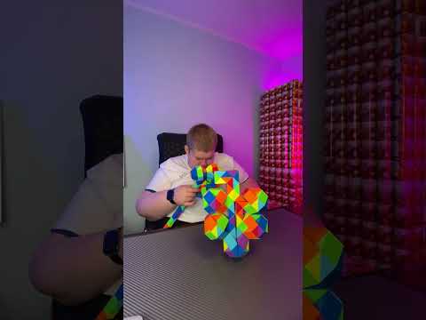 Видео: Виноградная гроздь из Змейки Рубика 