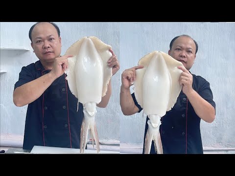 Видео: кальмары - сашими // Vn Chef