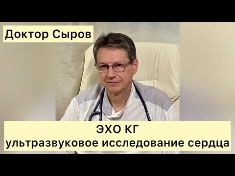 Видео: ЭХО КГ - ультразвуковое исследование сердца