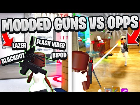 Видео: ПОЛНОСТЬЮ УЛУЧШЕННОЕ ОРУЖИЕ ПРОТИВ ВСЕГО СЕРВЕРА В ROBLOX BLOCKSPIN