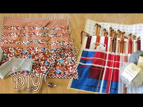 Видео: #DIY Органайзер для спиц, чехол для спиц, pouzdro pro paprsky, Uspořádání pletacích jehel