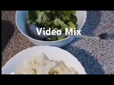 Видео: Брокколи и Цветная капуста на пару .  Dampf gekochtes Gemüse.9.10.24