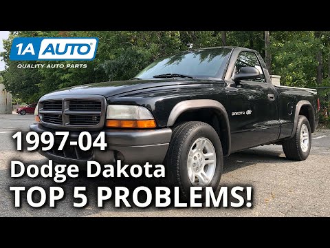 Видео: 5 основных проблем грузовика Dodge Dakota 2-го поколения 1997-2004