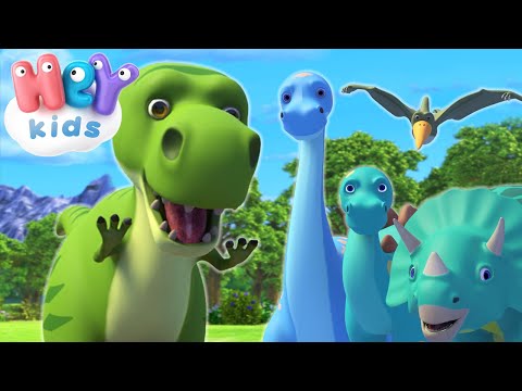 Видео: Динозаврите 🦕 Динозаври анимация | HeyKids - Детски Песни