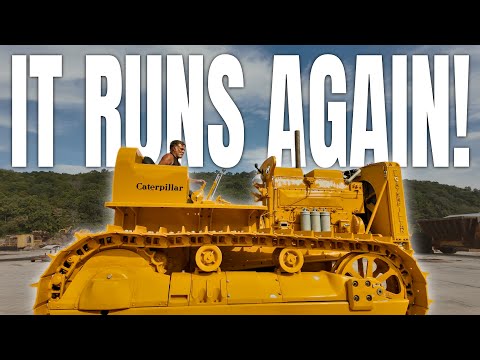 Видео: Редкий Caterpillar Diesel 70 возвращается к жизни
