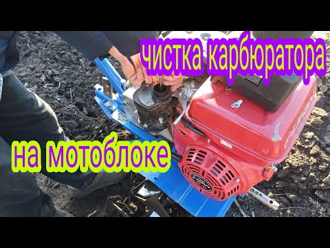 Видео: Чистка карбюратора мотоблока.