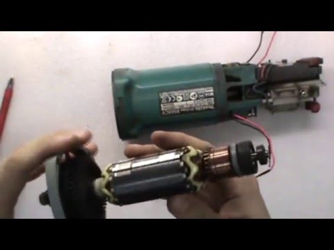 Видео: Makita уже не та. Ремонт болгарки Makita 9565CV .