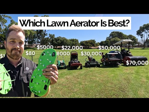 Видео: Аэратор для газона за 9 и 70 000 долларов