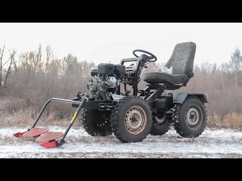 Видео: Минитрактор с двигателем Lifan. Тест и обзор. (2 серия)