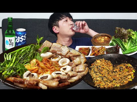 Видео: Самки очень хорошо сочетаются с соджу 👍 MUKBANG REALSOUND ASMR EATINGSHOW