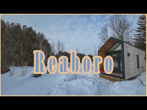 Видео: Reaboro, Ontario (VLOG). Ночуем в "хижине" в лесу.