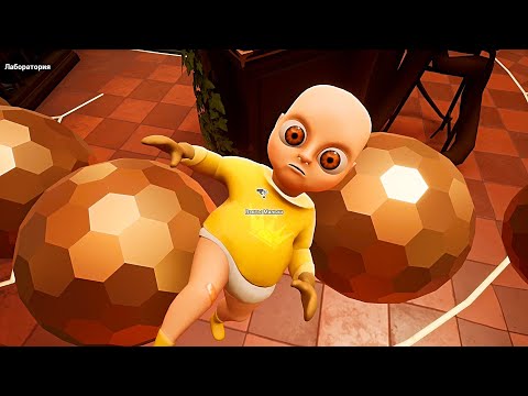 Видео: СЕКРЕТНЫЕ ГИРОСФЕРЫ В ИГРЕ The Baby In Yellow