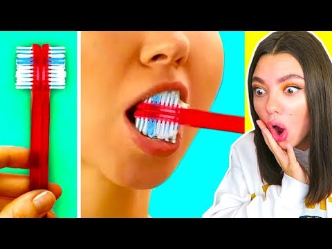 Видео: Гениальные Лайфхаки которые тебя Удивят! Зубная Супер-Щетка