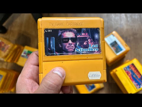 Видео: РЕТРОЛЕТО 3-й конъ : 111 бешенных TVgame кассет на DENDY